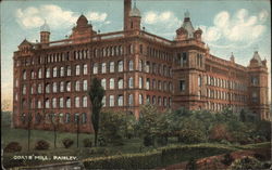 Coats' Mill Paisley, Scotland Postcard Postcard