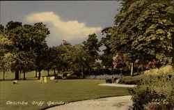 Coombe Cliff Gardens Postcard