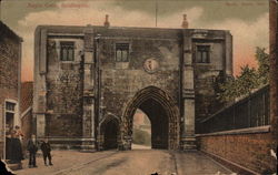 Bayle Gate Bridlington, England Yorkshire Postcard Postcard