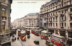Oxford Circus London, England Postcard Postcard