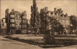 Newnham College Cambridge, England Cambridgeshire Postcard Postcard