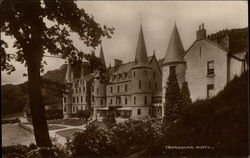 The Trossachs Hotel in Scotland Postcard