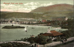 Mooragh Park and Lake Postcard