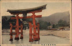 View of Big Torii Postcard