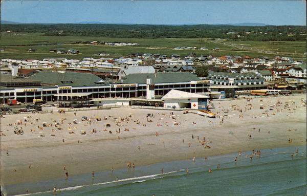 A Section of the Heart of Hampton Beach New Hampshire