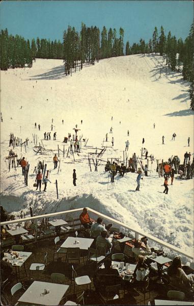 Snowflake Room and ski slope Yosemite National Park California
