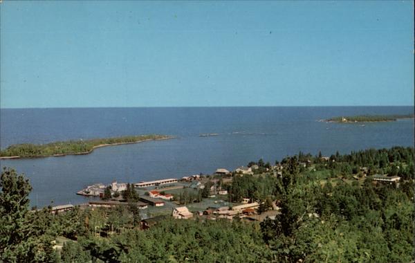 Copper Harbor as Viewed from Brockway Drive Michigan