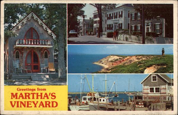 Greetings from Martha's Vineyard Massachusetts
