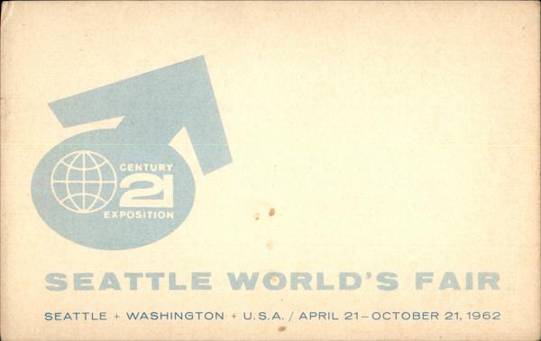 Seattle World's Fair Washington