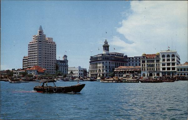 Waterfront Skyline Singapore Southeast Asia