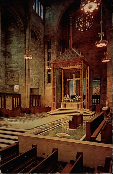 Main Altar, Cathedral of Mary our Queen Baltimore Maryland