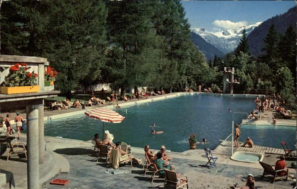 Schwimmbad Gstaad Switzerland