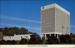 Hayward City Center Building California Postcard Postcard