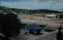 Aerial View of Atascadera Elementary School in Atascadera, CA Postcard