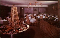 Golden Derrick Restaurant Postcard