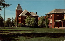 Administration Building and Campus, Michigan College of Mining and Technology Houghton, MI Postcard Postcard