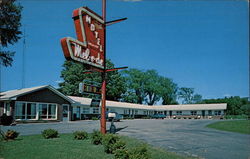 Mel-E-De Motel Newberry, MI Postcard Postcard