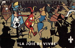 La Joie de Vivre Postcard