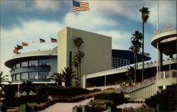 Hollywood Park Race Track Postcard