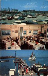 Capt. Starn's Restaurant and Boating Center Postcard