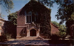 Grinnell College - Herrick Chapel Iowa Postcard Postcard