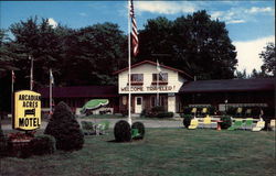 Arcadian Acres Motel Calumet, MI Postcard Postcard