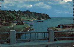 A View of the Harbor from the Bridge Postcard