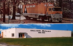 Kimball & Brown Moving & Storage Co Postcard