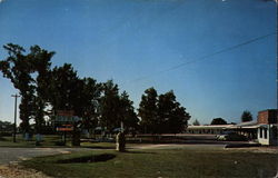 Travelers Paradise Motel and Restaurant Phenix City, AL Postcard Postcard