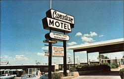Canadian Motel Postcard