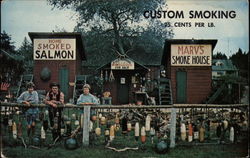 Marv's Smoke House Postcard