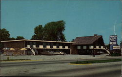 Clayton House Motel Postcard