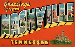 Greetings from Nashville, Tennessee Postcard
