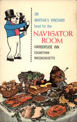 Navigator Room, Harborside Inn Edgartown, MA Postcard Postcard