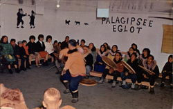 Eskimo Dance Kotzebue, AK Postcard Postcard