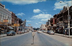 First Avenue on Highway 10 looking North Jamestown, ND Postcard Postcard