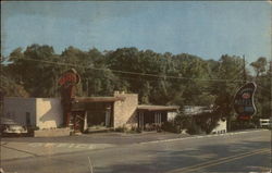 Camargo Lodge Motel Postcard
