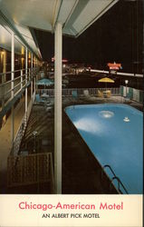 Chicago-American Motel, An Albert Pick Motel Postcard