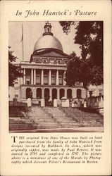 State House Boston, MA Postcard Postcard