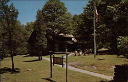 Club House, Masonic Camp, Lake Kanawauke Postcard
