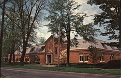Public Library Postcard