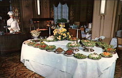 Crystal Dining Room, The Pick-Ohio Hotel Postcard