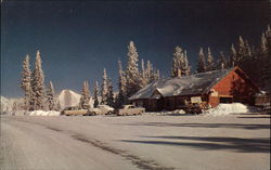 Mid-Winter at the Summit of Monarch Pass Postcard