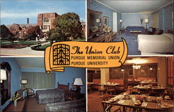 The Union Club, Purdue Memorial Union, Purdue University West Lafayette, IN Postcard Postcard