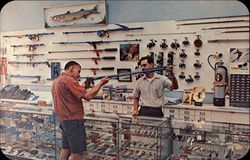 Sports department - C. & M. Caron Postcard