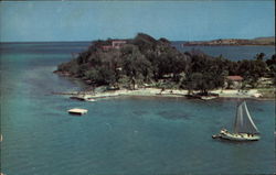 Hotel-on-the-Cay St. Croix, VI Caribbean Islands Postcard Postcard