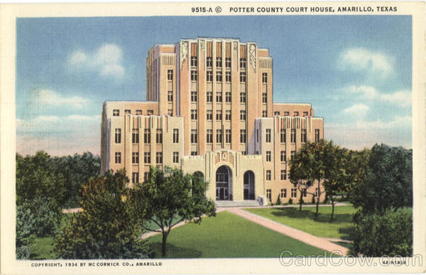 Potter County Court House Amarillo Texas