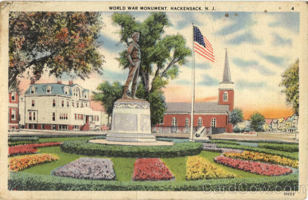 World War Monument Hackensack New Jersey