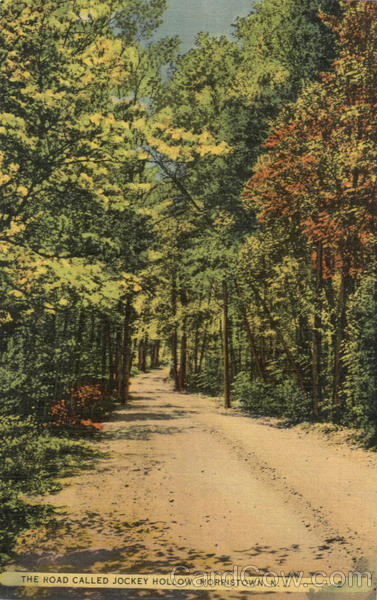 The Road Called Jockey Hollow Morristown New Jersey