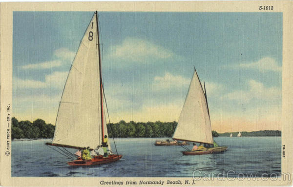 Greetings From Normandy Beach Dover Beaches North New Jersey